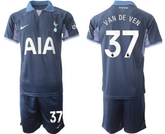 Novo prodajo Moški Nogometni dresi Tottenham Hotspur Gostujoči 2023-2024 Micky van de Ven 37
