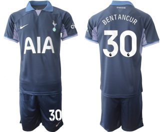 Novo prodajo Moški Nogometni dresi Tottenham Hotspur Gostujoči 2023-2024 Rodrigo Bentancur 30