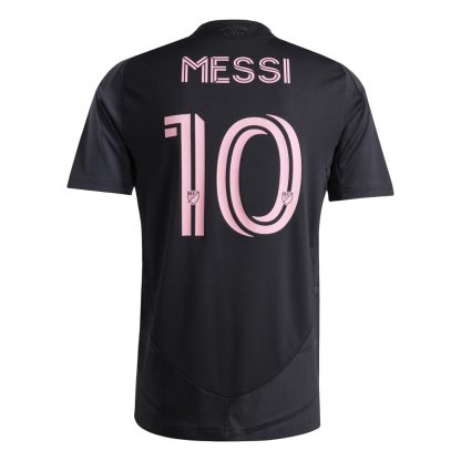 Moški Nogometni dresi Inter Miami CF Gostujoči 2025-26 tisk Lionel Messi 10
