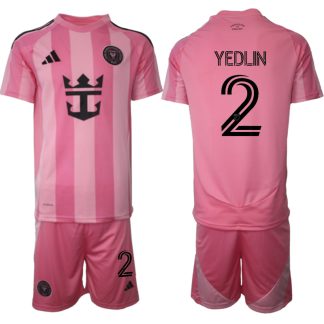 Moški Nogometni dresi kompleti Inter Miami CF Domači 2025-26 DeAndre Yedlin 2