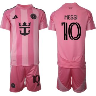 Moški Nogometni dresi kompleti Inter Miami CF Domači 2025-26 Lionel Messi 10