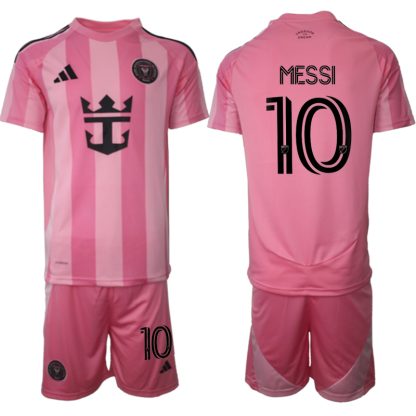 Moški Nogometni dresi kompleti Inter Miami CF Domači 2025-26 Lionel Messi 10