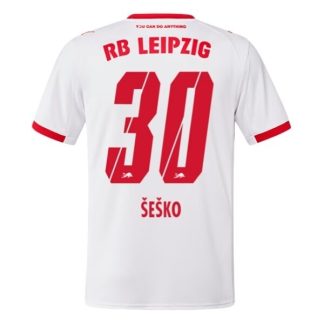 Novo prodajo Moški Nogometni dresi RB Leipzig Domači 2025-26 Benjamin Sesko 30
