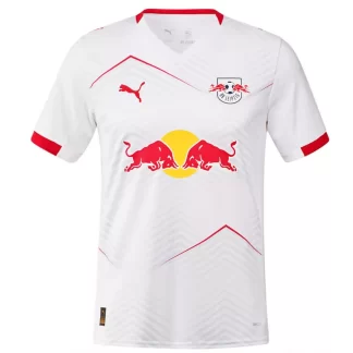 kupiti Novi Moški Nogometni dresi RB Leipzig Domači 2025-26 Kratek Rokav