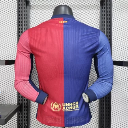 Moški Nogometni dresi FC Barcelona Travis Scott 2024-25 Dolgi Rokav