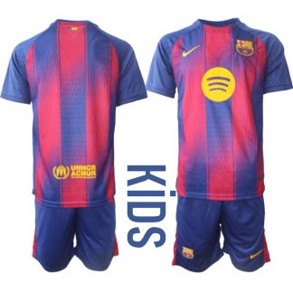 Nogometni dresi komplet FC Barcelona Domači 2025-26