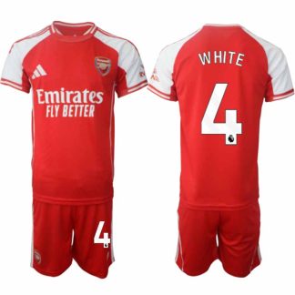 Novo Poceni Nogometni dresi Kompleti za otroke Arsenal 2025-26 Ben White 4