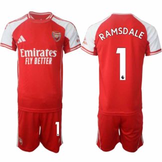 Novo Pocen Moški Nogometni dresi Kompleti Arsenal Domači 2025-26 Aaron Ramsdale 1