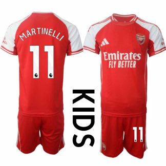 Prodajo Nogometni dresi Kompleti za otroke Arsenal Domači 2025-26 Gabriel Martinelli 11
