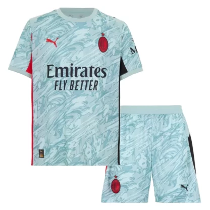 Otroški Nogometni Dresi komplet AC Milan Vratar 2025-26 Mike Maignan 16