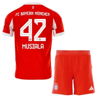 Nogometni dresi komplet FC Bayern Munich Domači 2025-26 Jamal Musiala 42