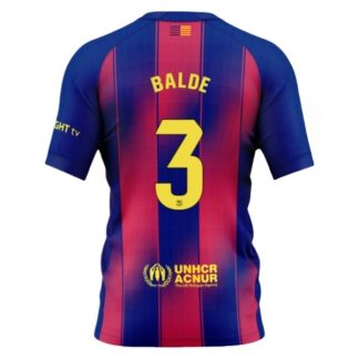 Moški dresi FC Barcelona Domači 2025-26 Alejandro Balde 3