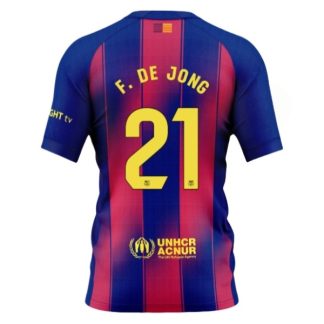 FC Barcelona dresi Domači 2025-26 Moški Frenkie de Jong 21