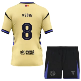 Otroški Dresi FC Barcelona x Kobe Bryant Gostujoči 2025-26 Pedri Gonzalez 8