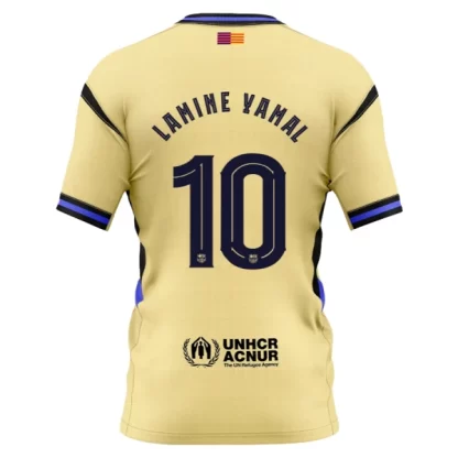 Lamine Yamal #10 Nogometni dresi FC Barcelona x Kobe Bryant Gostujoči 2025-26