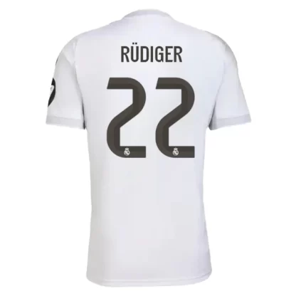 Moški Nogometni dresi Real Madrid Domači 2025-26 Antonio Rudiger 22