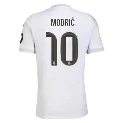Moški Nogometna dresi replika Real Madrid Domači 2025-26 Luka Modric 10