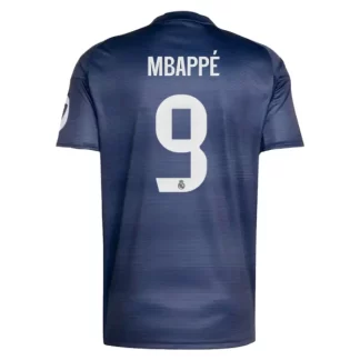 Moški Nogometna dresi replika Real Madrid Gostujoči 2025-26 Kylian Mbappé 9