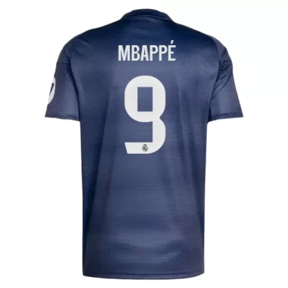 Moški Nogometna dresi replika Real Madrid Gostujoči 2025-26 Kylian Mbappé 9