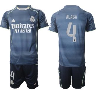 Kupiti Nogometni dresi komplet Real Madrid Gostujoči 2025-26 David Alaba 4