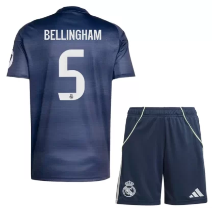 Kupiti Otroški Nogometni dresi komplet Real Madrid Gostujoči 2025-26 Jude Bellingham 5