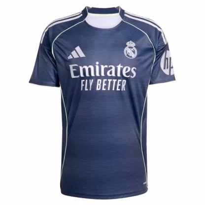 Otroški Nogometni dresi kompleti Real Madrid Gostujoči 2025-26 Kylian Mbappé 9