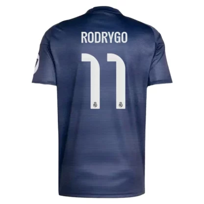 Otroški Nogometni dresi kompleti Real Madrid Gostujoči 2025-26 Rodrygo Goes 11