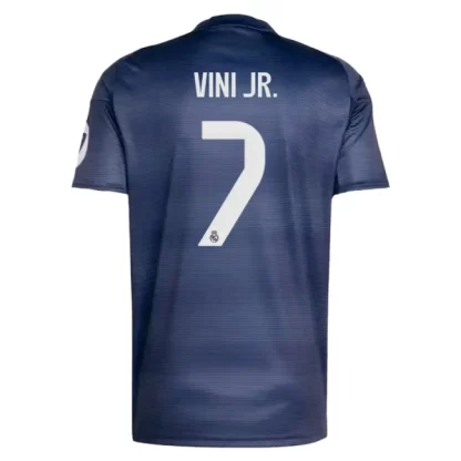 Otroški Nogometni dresi kompleti Real Madrid Gostujoči 2025-26 Vinicius Junior 7