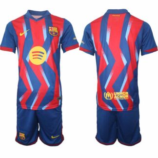 Poceni Moški Nogometni dres Četrti FC Barcelona 2025–26 kompleti z lastnim tiskom