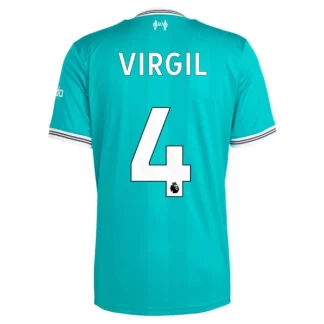 Poceni Moški dresov Liverpool Virgil van Dijk 4 Tretji 2025-26