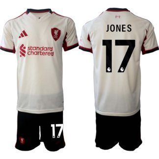 Poceni dres kompleti Liverpool Curtis Jones 17 Gostujoči 2025-26