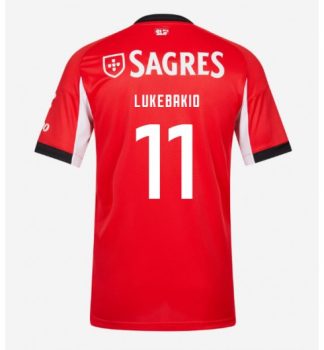 Prodajo Moški Nogometni dres Dodi Lukebakio #11 Benfica Domači 2025-26 rdeča