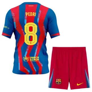 Prodajo Otroški Četrti dres FC Barcelona Kompleti 2025–26 tisk Pedri Gonzalez 8