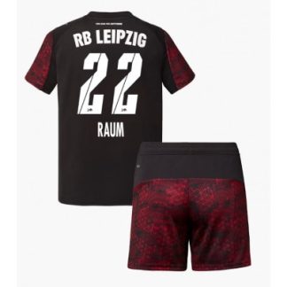 Prodajo Otroški Nogometni dres kompleti David Raum #22 RB Leipzig Tretji 2025-26