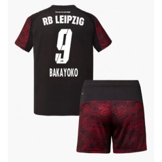 Prodajo Otroški Nogometni dres kompleti Johan Bakayoko #9 RB Leipzig Tretji 2025-26