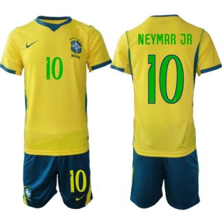 Kupiti Moški Nogometni dres komplet reprezentance Brazilija Neymar Jr #10 Domači SP 2026