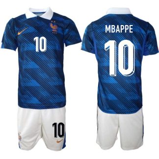 Kupiti Moški Nogometni dres kompleti reprezentance Francija Kylian Mbappé #10 Domači SP 2026