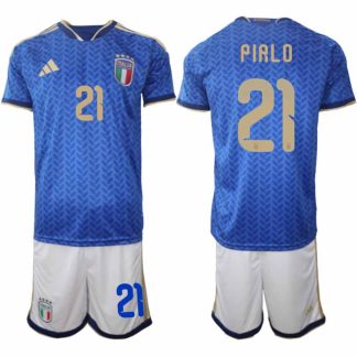 Kupiti Moški Nogometni dres kompleti reprezentance Italija Alessandro Andrea Pirlo #21 Domači SP 2026