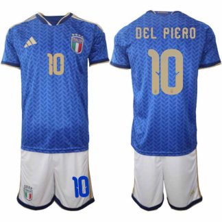 Kupiti Moški Nogometni dres kompleti reprezentance Italija Alessandro Del Piero #10 Domači SP 2026