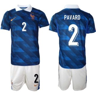 Kupiti Moški Nogometni dres reprezentance Francija Domači SP 2026 Benjamin Pavard #2