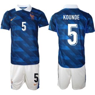 Kupiti Moški Nogometni dres reprezentance Francija Jules Koundé #5 Domači SP 2026