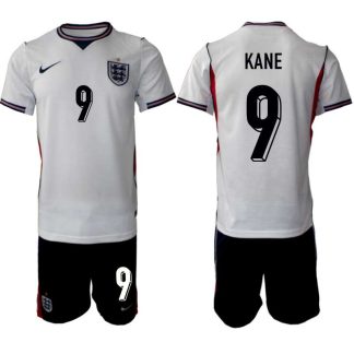 Kupiti Poceni Moški Nogometni dres kompleti Anglija Harry Kane #9 Domači SP 2026 bela