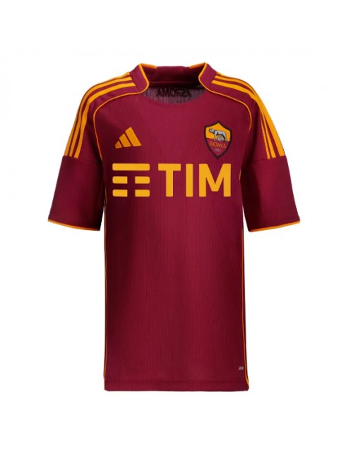 Kupiti Ženski Nogometni dres AS Roma Evan Ferguson #11 Domači 2025-26 Kratek rokav
