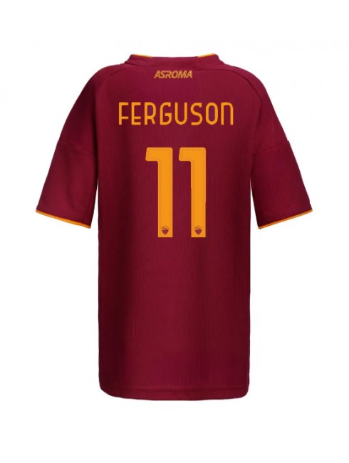 Kupiti Ženski Nogometni dres AS Roma Evan Ferguson #11 Domači 2025-26 Kratek rokav