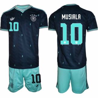 Moški Nogometni dres kompleti reprezentance Nemčija DFB Jamal Musiala #10 Gostujoči SP 2026