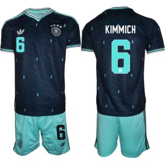 Moški Nogometni dres kompleti reprezentance Nemčija DFB Joshua Kimmich #6 Gostujoči SP 2026