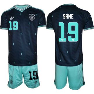 Moški Nogometni dres kompleti reprezentance Nemčija DFB Leroy Sané #19 Gostujoči SP 2026