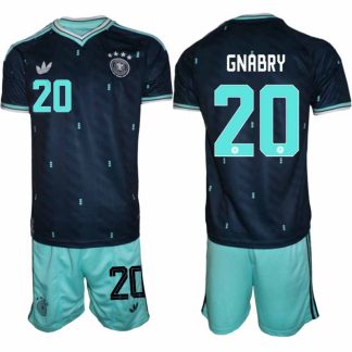 Moški Nogometni dres kompleti reprezentance Nemčija DFB Serge Gnabry #20 Gostujoči SP 2026