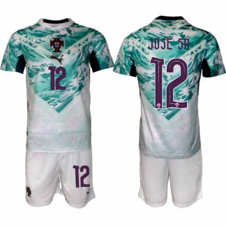 Poceni Nogometni dres Portugalska Gostujoči SP 2026 José Sá #12 + Kratke hlače