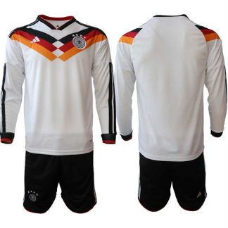 Kupiti Moški Nogometni dres reprezentance Nemčija DFB Domači SP 2026 Dolgi Rokav + Kratke hlače